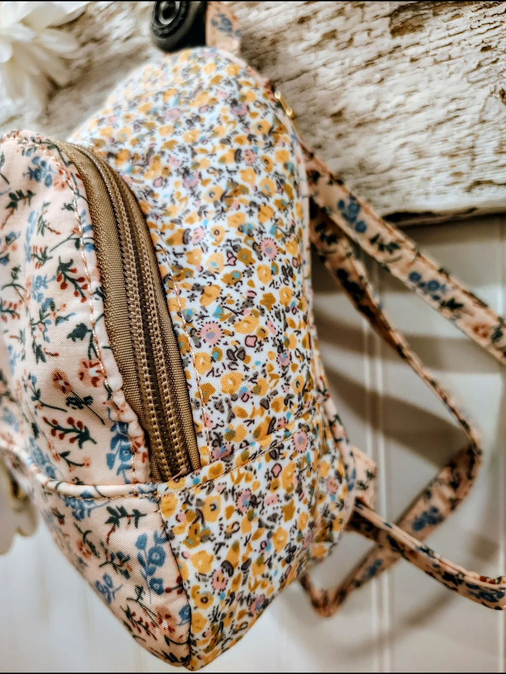 Kids Floral Mini Backpack - Pink Floral